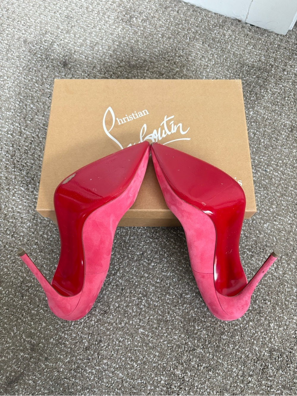 Christian Louboutin Hot Pink So Kate 40.5 - Picture 6 of 9